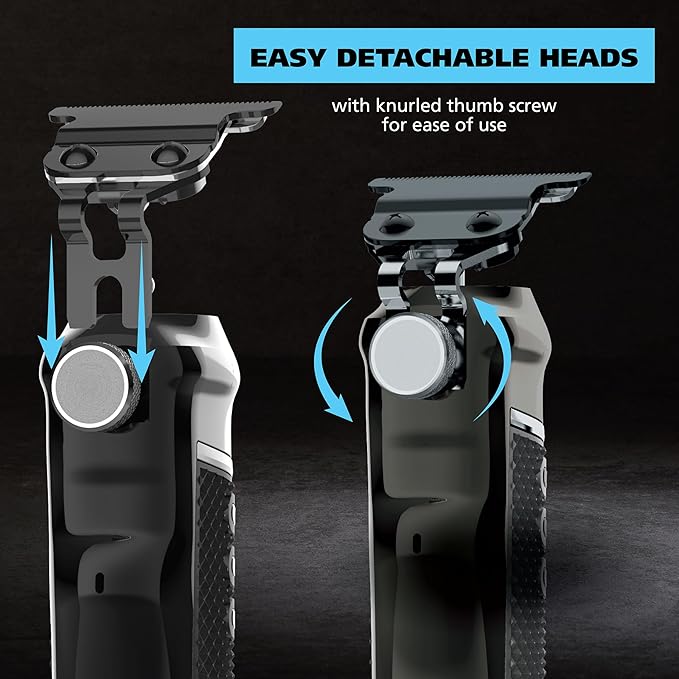 Wahl USA Pro Series High Visibility Skeleton Style Trimmer Lithium-Ion Cordless USB Rechargeable All in One Shaving &amp Close Cutting Beard Trimmer for Men with Near Zero Gap Blade ? 3026018