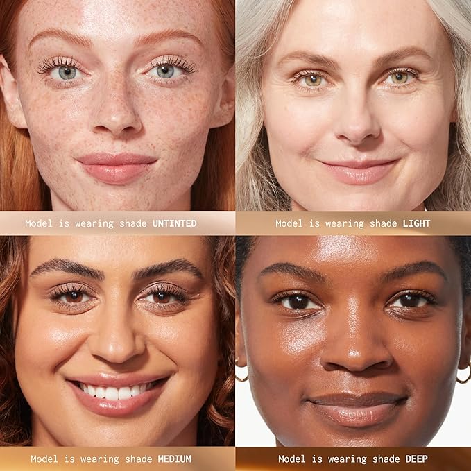 Daily Defender Broad Spectrum SPF 50 Mineral Sunscreen with Hyaluronic Acid Vitamin C &amp Niacinamide (as Vitamin B3) Lightweight UVA &amp UVB Protection Skin Care Untinted
