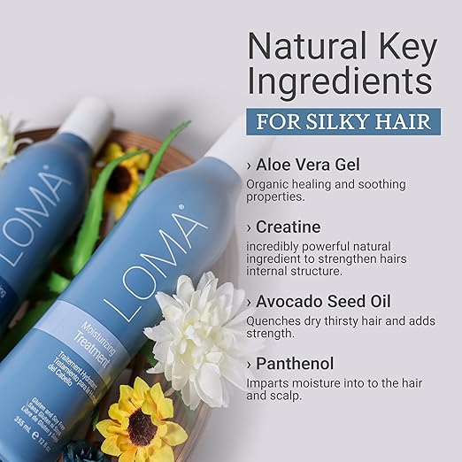 Loma Hair Care Moisturizing Shampoo &amp Treatment Duo