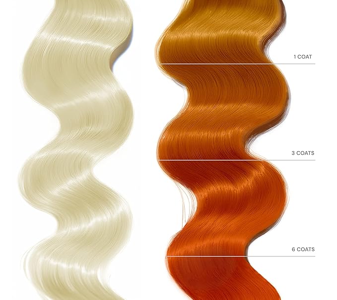 Just Color Hair Dye Spray | Semi-Permanent | 10-Minute Process | Custom Color Options | Clementine Orange | Leave in Conditioner | Ammonia &amp PPD Free | Lasts 8-12 Washes | Pack of 2