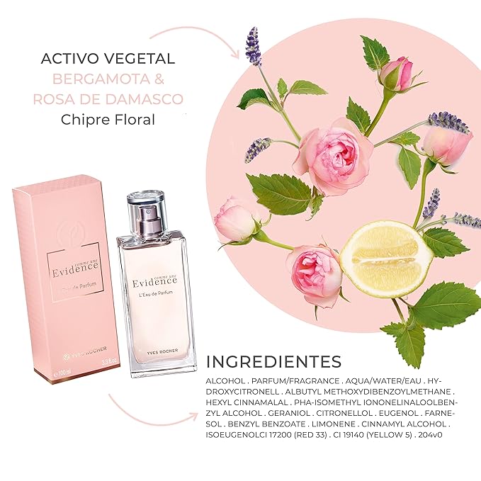 Yves Rocher Comme Une Evidence Eau de Parfum | Women?™s French Perfume Spray | 1.6 fl oz
