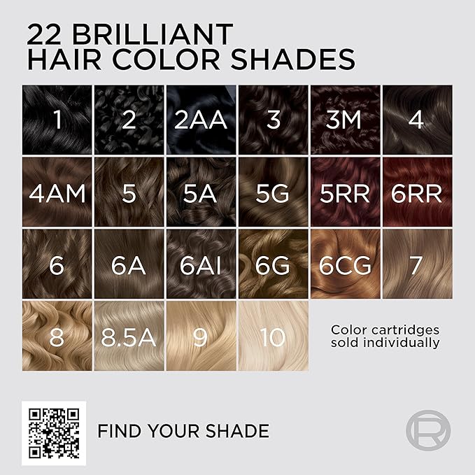 L'Oreal Paris Colorsonic Permanent Hair Dye Coloring Device for Root Touch Up All Over Color and Gray Coverage Mistake-Free Application (Hair Color Cartridge Sold Separately)