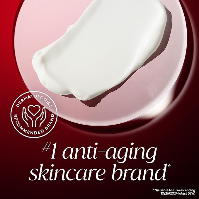 Olay Niacinamide Face Moisturizer Firming Cream for Women Non-Greasy - Anti-Wrinkle Anti-Aging Hydrating Renewing Stronger Skin Barrier Smooths - Peptides 1.7 Oz