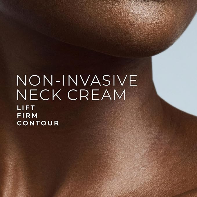 RoC Derm Correxion Neck Cream with Hyaluronic Acid + Advanced Retinol to visibly Tighten &amp Lift Horizontal Neck Lines Facial Moisturizer to Contour Face (1.7 oz) with RoC Retinol Eye Packette