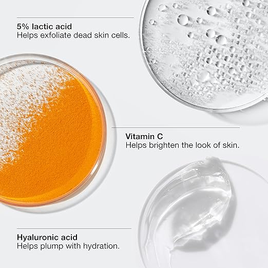 Clinique Moisture Surge active Glow Serum with Lactic Acid Hyaluronic Acid + Vitamin C | Hydrating Lightweight + Oil Free?