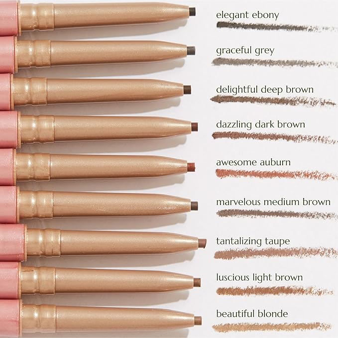 Chella Eyebrow Pencil ? Easy-to-Use Brow Definer for Shaping Filling &amp Blending ? Long-Wear Taupe Eyebrow Pencils for Women with Precise Tip (Taupe)