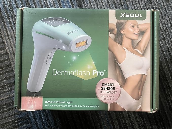 IPL Laser Hair Removal Painless Hair Remover for Women &amp Men Ideal for Armpits Legs Face &amp Bikini At-Home Long-Lasting Hair Reduction