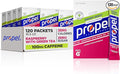 Propel Energy Boost Zero Calorie Powder Packets with Electrolytes and Caffeine Raspberry Green Tea (120 Pack)