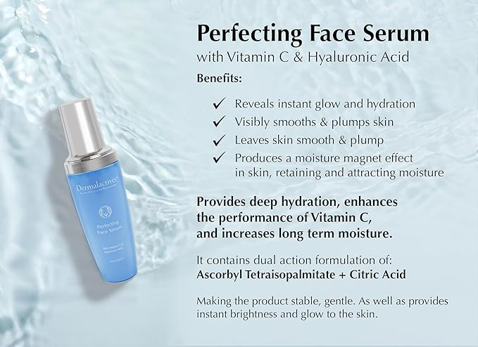 Dermaldrafts Perfecting Face Serum with Vitamin C and Hyaluronic Acid