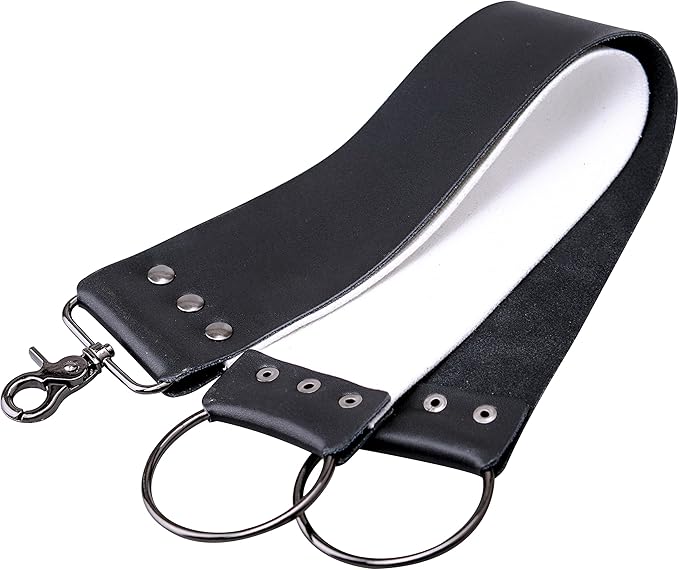 Grandslam Shaving Kit - Straight Razor Leather Strop Bowl &amp Stand Shaving Brush Soap - Gift for Men