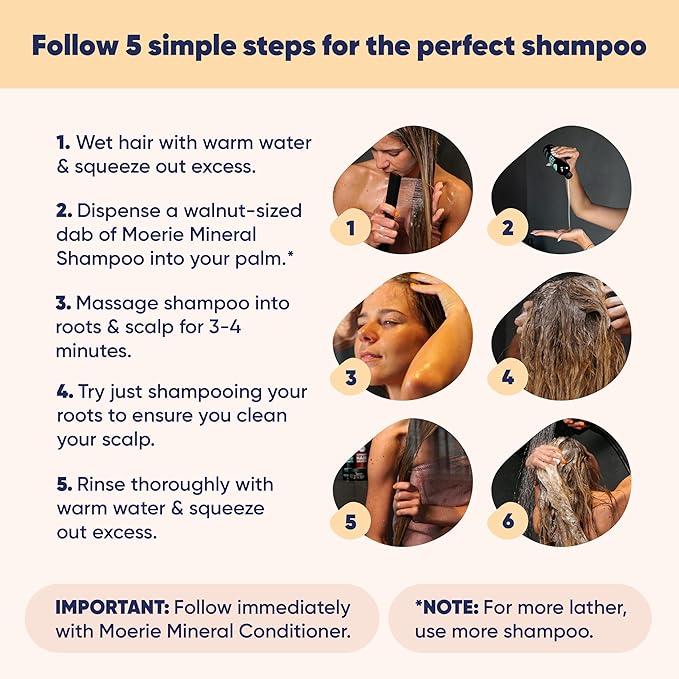 Moerie Shampoo and Conditioner Plus Hair Mask and Hair Spray Mega Pack ? The Ultimate Hair Care Set ? For Longer Thicker Fuller Hair - Volumizing Hair Products ? Paraben &amp Silicone Free - 8 item
