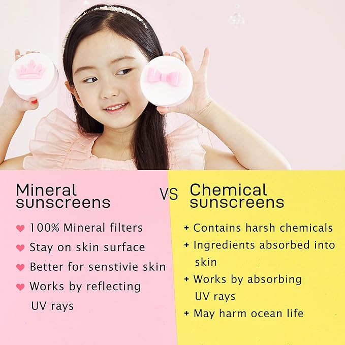 peach and Baby Kids Mineral Sun Cushion SPF50+ PA++++ (Pink Tiara)