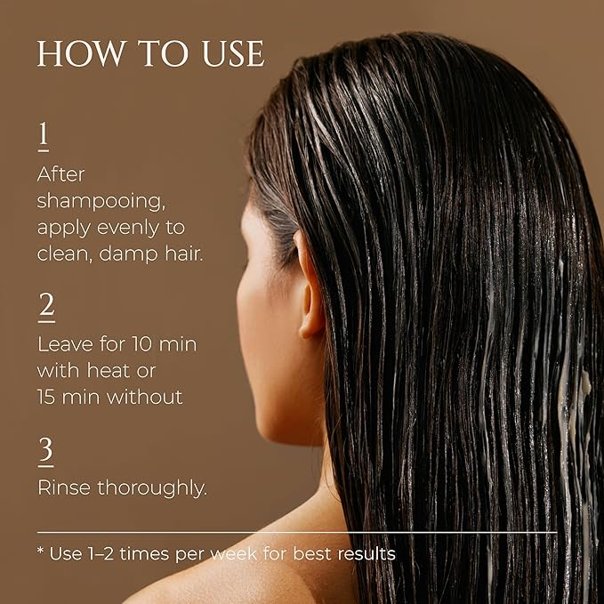 HADAT Hydro Spa Hair Treatment ? Professional Hair Mask for Deep Moisturizing Repair and Shine ? Macadamia Oil ? Salon Quality for Dry Damaged Color-Treated Hair ? Israeli Haircare 16.9 Fl Oz