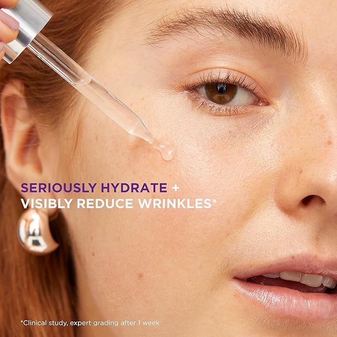 L'Oreal Paris Revitalift 1.5% Pure Hyaluronic Acid Serum for Face Anti Aging Serum to Hydrate Skin &amp Reduce Wrinkles Fragrance Free Skin Care for All Skin Types 1 Oz