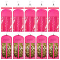 VARIPOWDER 10pcs Wig Storage Bags with Hanger Hair Extensions Storage for Multiple Wigs Dust-Proof Wigs Bag with Strong Holder Home Travel Closet Wigs &amp Accessories