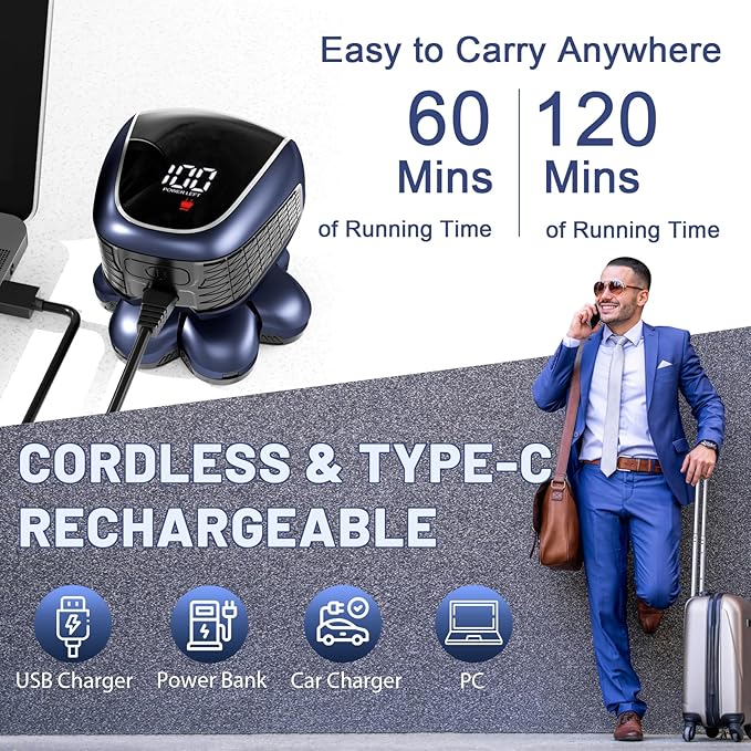 Head Shaver 7D Wyklaus Upgrade Head Shavers for Bald Men Head Electric Razor with Nose Hair Trimmer IPX6 Waterproof Wet/Dry Mens Grooming Kit Anti-Pinch LED Display USB Rechargeable