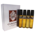 CUBANO VARIETY by CubanoSET-4 PIECE VARIETY WITH CUBANO GOLD SILVER BRONZE &amp COPPER - EACH EDT SPRAY 2 OZ