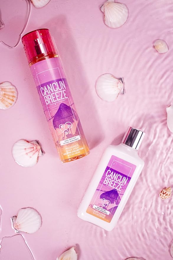 Cancun Breeze Set | Body Mist and Body Lotion