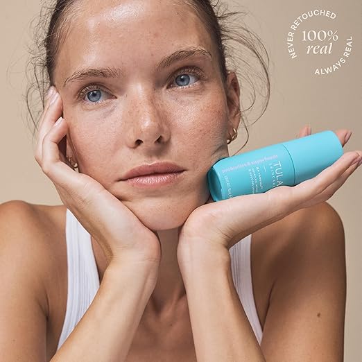 TULA Skin Care A+ Renewal Advanced Retinal + Peptides Serum - Nightly Facial Serum Boosts Radiance and Hydrates 1.01 Fl. oz.