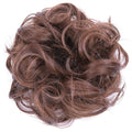 FRANCES Fake Hair Bun 1 Pack Synthetic Donut Bun Messy Bun Hair Slices Curly Wavy Headbands Women Bun Wig Synthetic Wig Hair Extensions Hair Accessories (Color : 8)