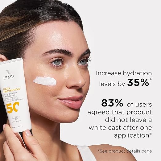 IMAGE Skincare DAILY PREVENTION Ultra Defense Moisturizer SPF 50 Broad Spectrum Sunscreen Fragrance Free