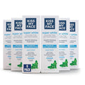 Kiss My Face Super White Toothpaste Gel Cool Mint Flavor Removes Plaque and Stains Teeth Whitening Toothpaste Fluoride Free Vegan 4.5 oz 6 Pack