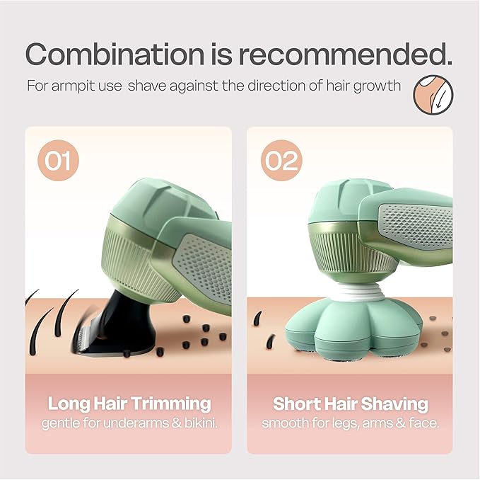 3-in-1 Groomer Shaver for Men Bald Head Shaver &amp Beard Trimmer Men?™s Electric Shavers Wet/Dry IPX7 Waterproof 120-Min USB Rechargeable Razor for Face &amp Body Ideal Grooming Gift Set for Men