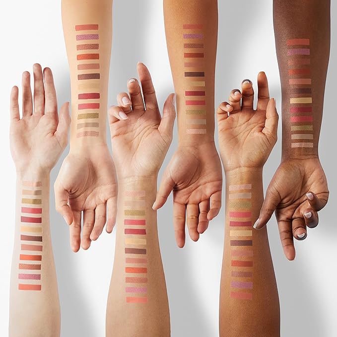 Sigma Beauty Cor-De-Rosa Eyeshadow Palette - 14 Warm Eyeshadow Shades in Matte Shimmer and Metalic Finishes - Highly Pigmented Vegan Eye Makeup Palette - Clean Beauty Products