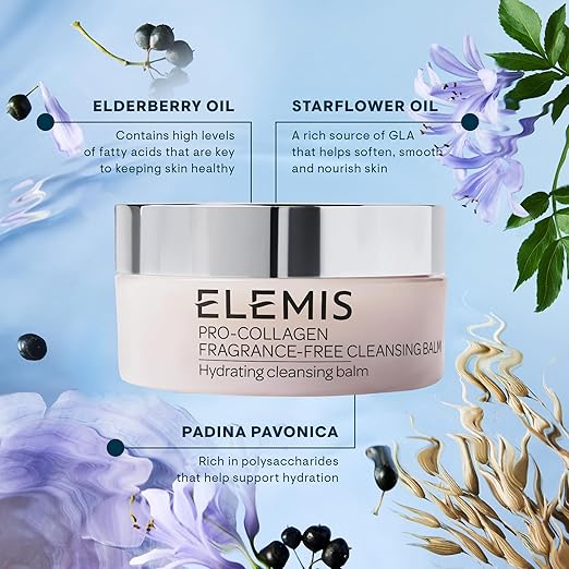 ELEMIS Pro-Collagen Cleansing Balm Makeup Remover Hydrating Facial Cleanser Oil Cleanser Oil Makeup Remover Deep Cleanse
