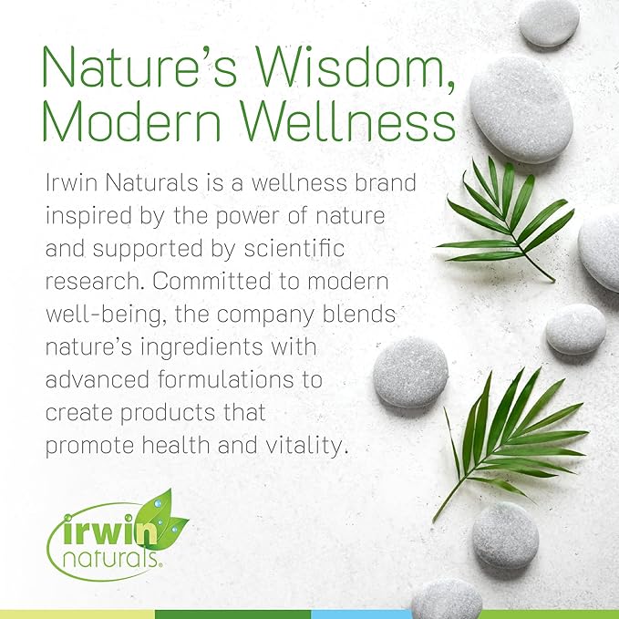 Irwin Naturals Sunny Mood with 5-HTP - 80 Liquid Soft-Gels - Supports Emotional Well-Being &amp Relaxation - 40 Servings