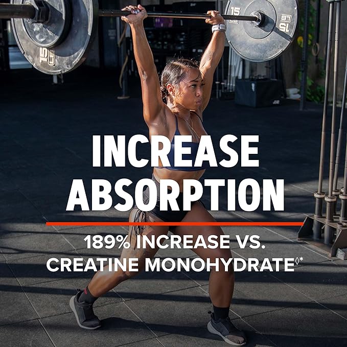 GNC AMP Creatine HCl 189 Targeted Muscle Builder and Recovery Supplement Fast Absorbing Performance Blend 480 Count