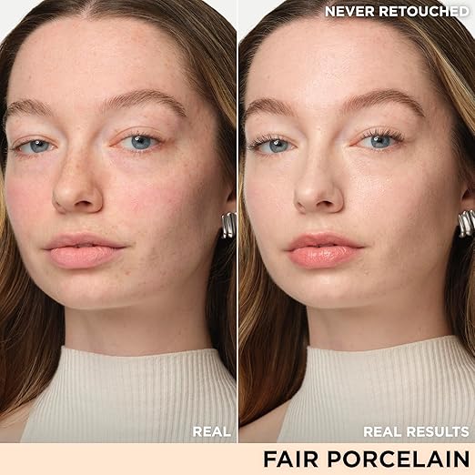 IT Cosmetics CC+ Nude Glow - Medium Coverage Foundation with SPF 40 &amp Brightening Glow Serum Lightweight Skin Tint 2% Niacinamide + Hyaluronic Acid Up to 24H Hydration Normal/Dry Skin - 1.08 f