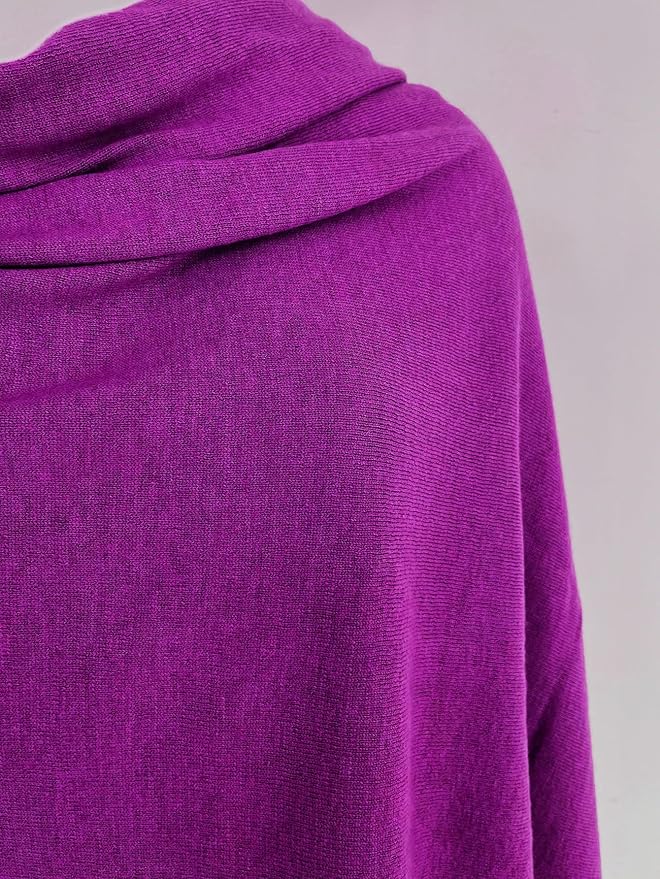 Moss Rose Women's Shawl Wrap Poncho Ruana Cape Open Front Cardigan Shawls for Fall Winter