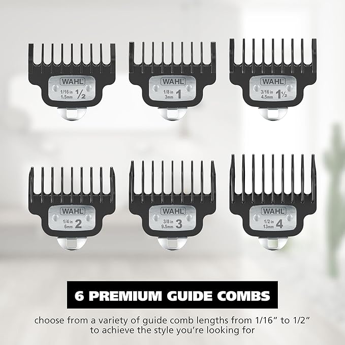 Wahl USA Pro Series Forever BladeTM Stainless Steel Cordless Rechargeable Beard Trimmer for Men with No Slip Grip &amp USB Charge ? Model 3026017