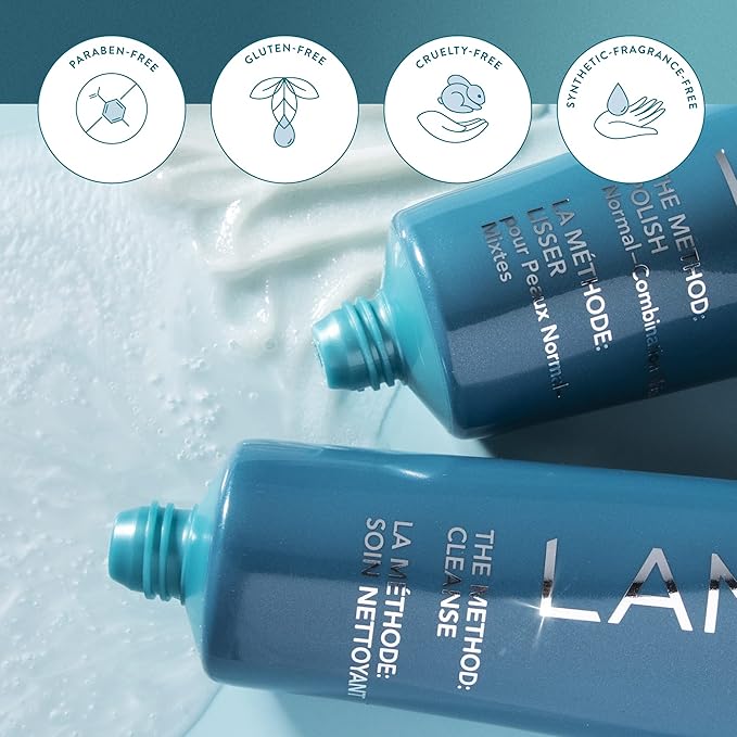 Lancer Skincare The Method: Cleanse Face Cleanser Daily Face Wash with Salicylic Acid Sensitive or Dehydrated Skin 4.05 Fluid Ounces