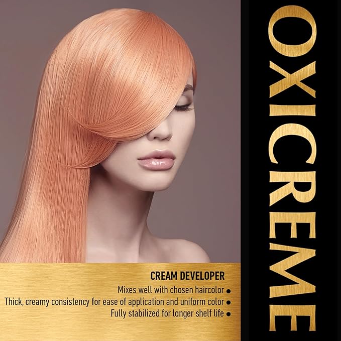 Cr?? Professional Oxicreme Peroxide Developer Series (30 Volume 1000 ml)