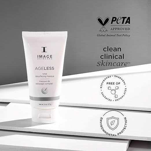 IMAGE Skincare AGELESS Total Resurfacing Masque Anti-Aging Smoothing Facial Mask 2 oz