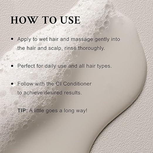 Davines OI Nourishing Shampoo for All Hair Types Adds Silky-Smooth Shine &amp Volume Softens And Restores Chemically Treated Hair