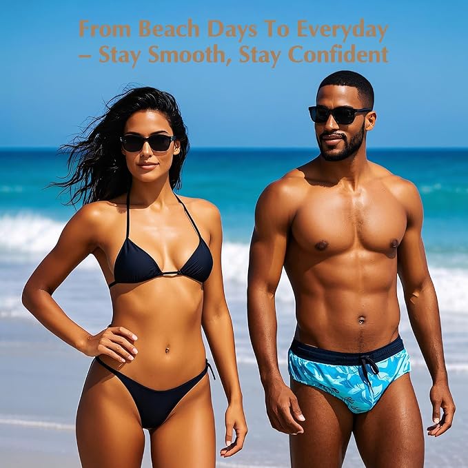 Electric Bikini Trimmer for Women - 5 in 1 Rechargeable Electric Razors for Women IPX7 Waterproof Pubic Hair Trimmer Painless Womens Body Shaver Facial Razor &amp Nose Hair Shaver Black