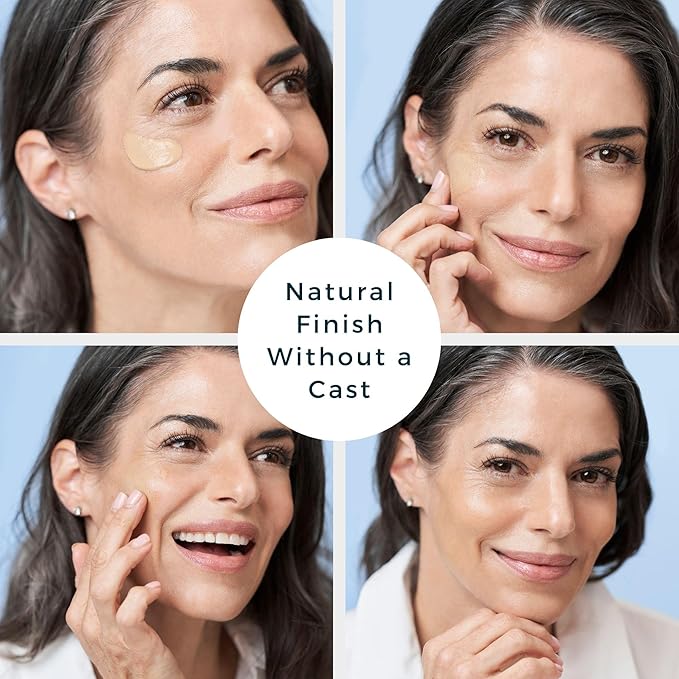 Daily Hydrating Moisturizing Cream SPF 40 Tinted Mineral Sunscreen Broad-Spectrum &amp Blue Light Blocking Fragrance-Free for Sensitive Skin Available in Two Sheer Tints 1.7 oz