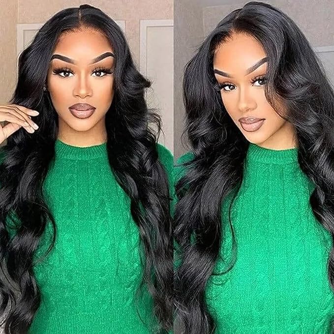 Frontal Wigs Human Hair Wigs for Black Women HD Body Wave Lace Front Wigs Human Hair 13x6 Lace Front Wigs Human Hair Pre Plucked 180 Density 10A Glueless Wigs Human Hair Pre Plucked cheap wigs 24 Inch