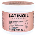 Latinoil - Chia Restorative Hair Mask - Deep Conditioning &amp Repair Treatment for Damaged Dry Frizzy Hair - Intensive Moisture Conditioner with Chia Oil for Shine Softening and Strengthening - 25