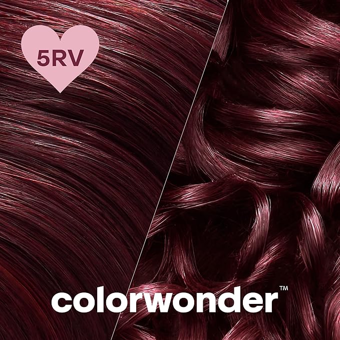Madison Reed colorwonder Demi-Permanent Hair Color Effortless At-Home Hair Dye Ammonia-Free Cruelty-Free The Bordeaux Flow (5RV Dark Burgundy Red) Pack of 2