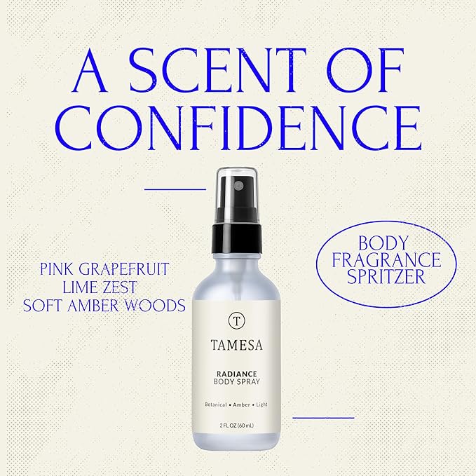 Identity Joy Fragrance Duo ? Radiance Citrus Mist + Origin Patchouli Amberwood Body Spritzer Set Long-Lasting Hydrating Clean Beauty Perfume Bundle for Women Vegan &amp Cruelty-Free