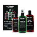 Brickell Men's Daily Face Cleanse Routine for Oily Skin Alcohol Free Toner Gel Facial Wash and Moisturizer Natural and Organic Unscented