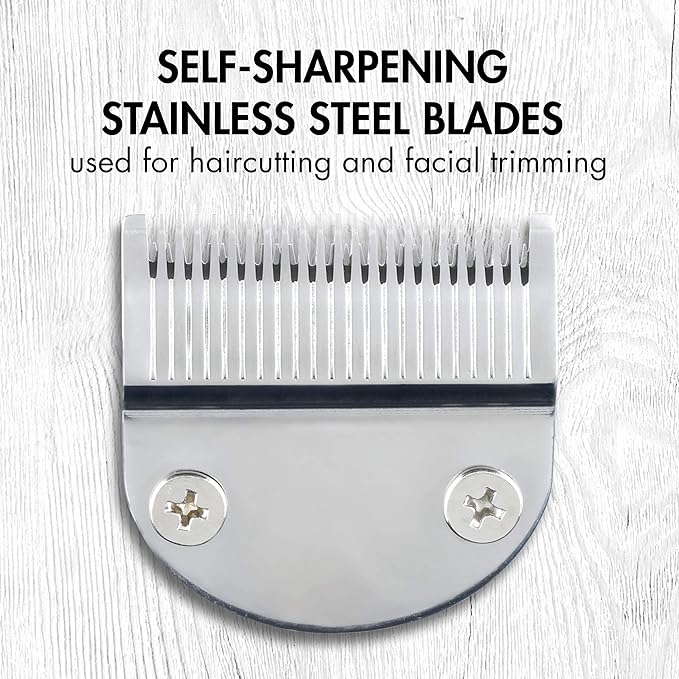 Conair Barber Hair Clippers Barbershop Series No-Slip Grip 16-Piece Hair Cutting Kit