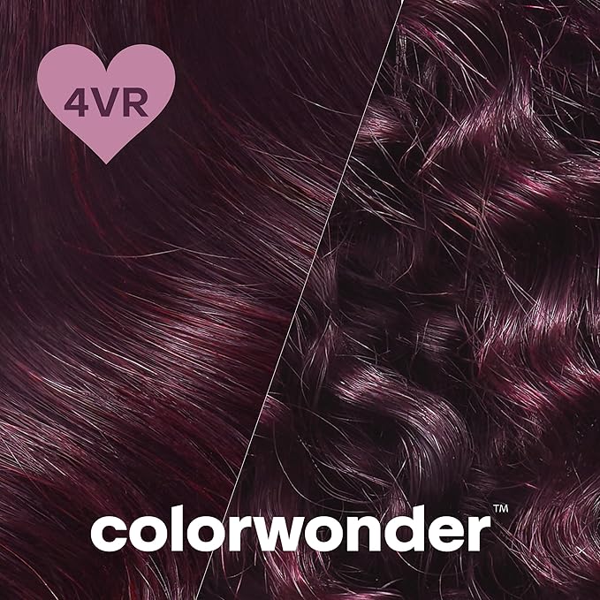 Madison Reed colorwonder Demi-Permanent Hair Color Effortless At-Home Hair Dye Ammonia-Free Cruelty-Free Plum And Then Some (4VR Darkest Plum) Pack of 2