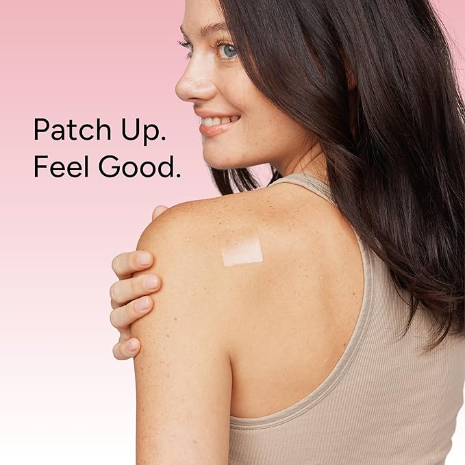 The Patch Remedy Pre Menstrual Patch | Chasteberry Magnesium Evening Primrose Dong Quai B6 &amp Vitamin E | 30 Patches
