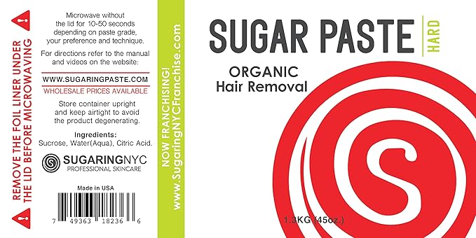 Hard Sugaring Paste for Bikini Brazilian Arms  Plastic Sugaring Paste Applicator