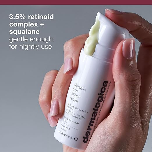 Dermalogica Dynamic Skin Retinol Facial Serum with Multi-Retinoid Complex Skin Retexturizing and Improving Skin Health